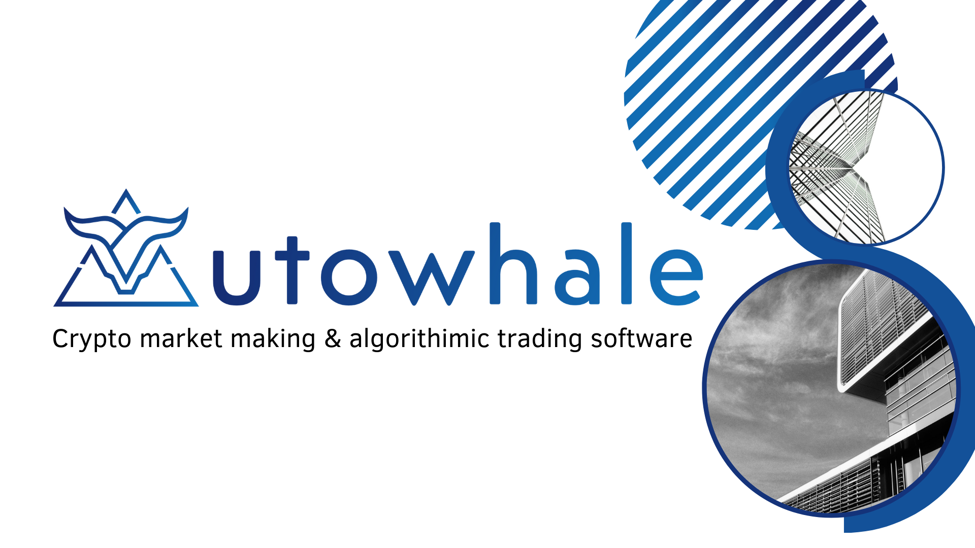 Autowhale Crypto Market Making and Algo Trading Software